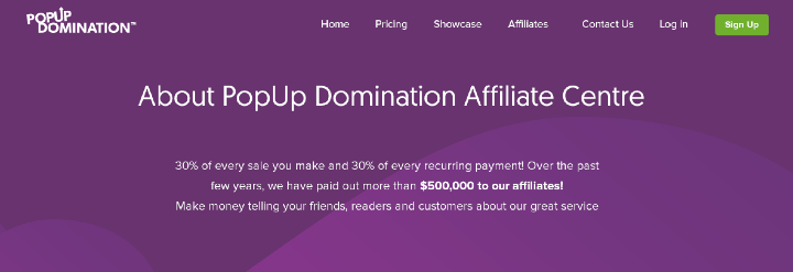 Affiliate Page