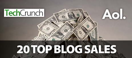 20 Top Blog Sales – Sell Your Blog For Millions